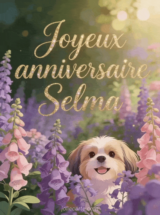 Joyeux anniversaire Selma - Joyeux anniversaire selma fleurs
