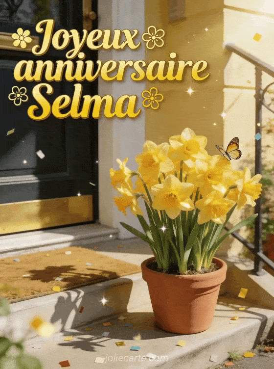 Joyeux anniversaire Selma - Joyeux anniversaire selma gif anime