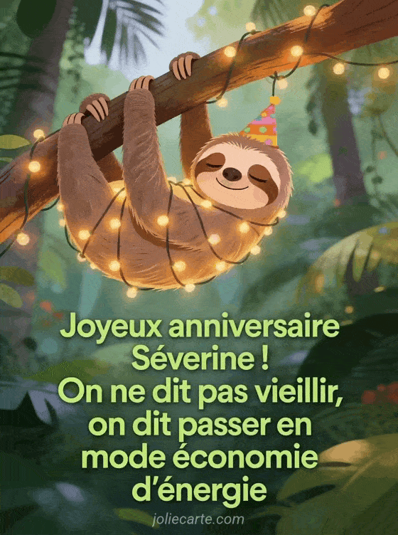 Joyeux anniversaire Severine - Severine humour