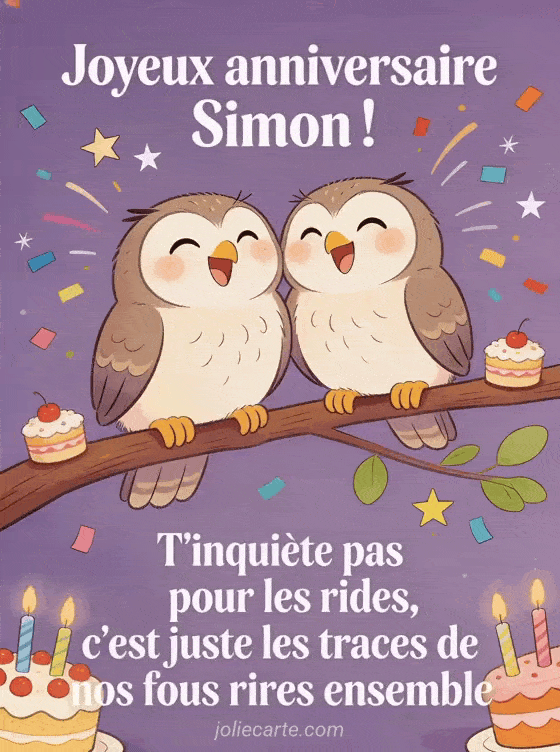 Joyeux anniversaire Simon - Joyeux anniversaire simon rigolo
