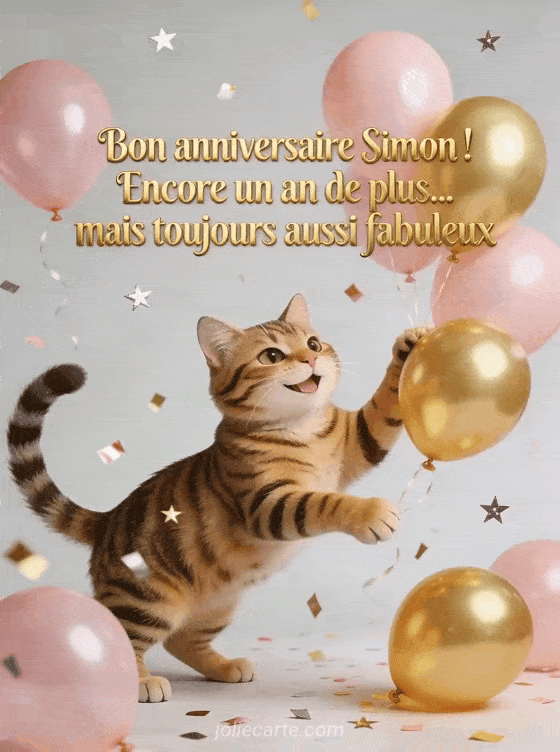 Joyeux anniversaire Simon - Bon anniversaire simon