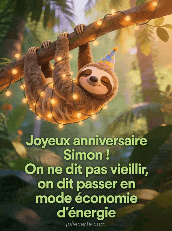 Joyeux anniversaire Simon - Joyeux anniversaire simon humour