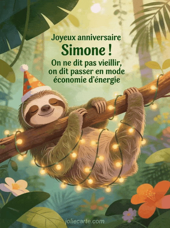 Joyeux anniversaire Simone - Joyeux anniversaire simone humour