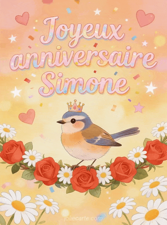 Joyeux anniversaire Simone - Joyeux anniversaire simone gif