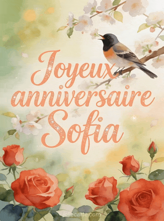 Joyeux anniversaire Sofia - Joyeux anniversaire sofia image
