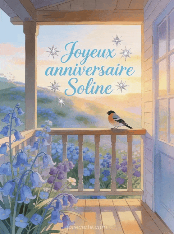 Joyeux anniversaire Soline - Joyeux anniversaire soline gif