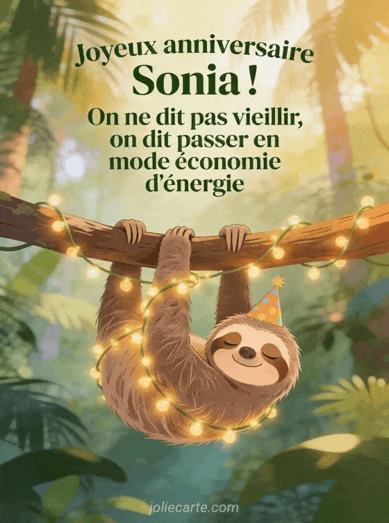 Joyeux anniversaire Sonia - Joyeux anniversaire sonia humour