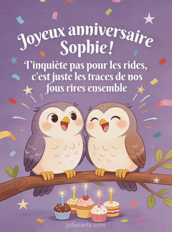 Joyeux anniversaire Sophie - Joyeux anniversaire sophie rigolo