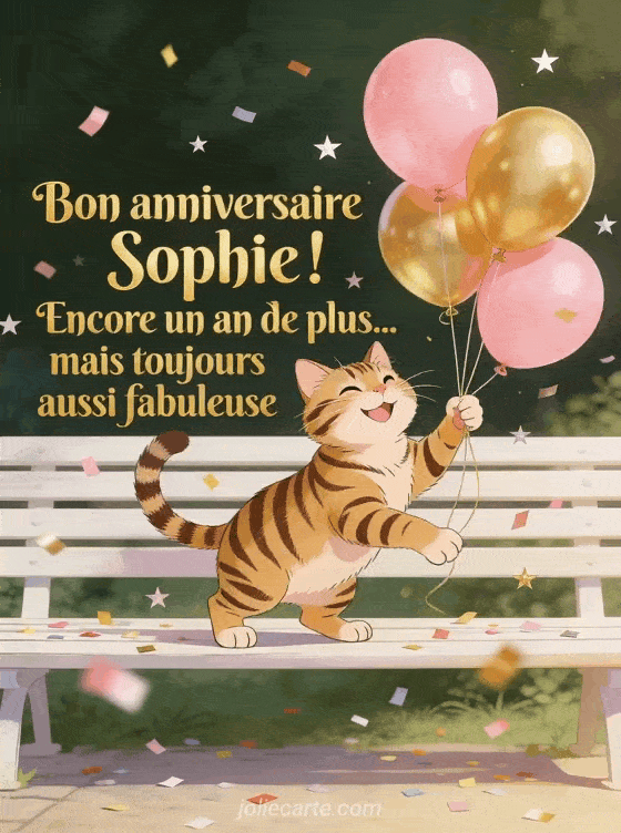 Joyeux anniversaire Sophie - Bon anniversaire sophie