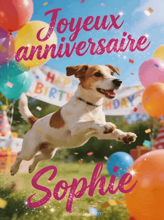 Joyeux anniversaire Sophie - Joyeux anniversaire sophie image