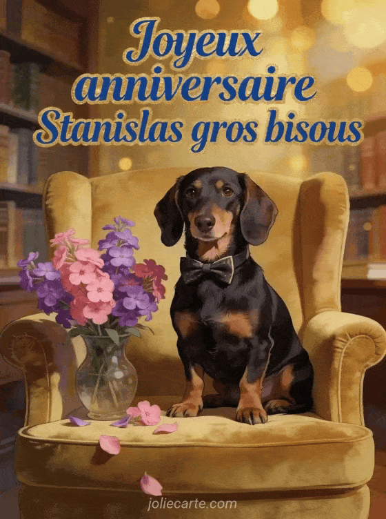 Joyeux anniversaire Stanislas - Joyeux anniversaire stanislas gros bisous