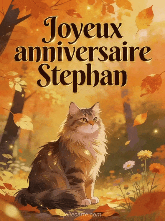 Joyeux anniversaire Stephan - Joyeux anniversaire stephan image