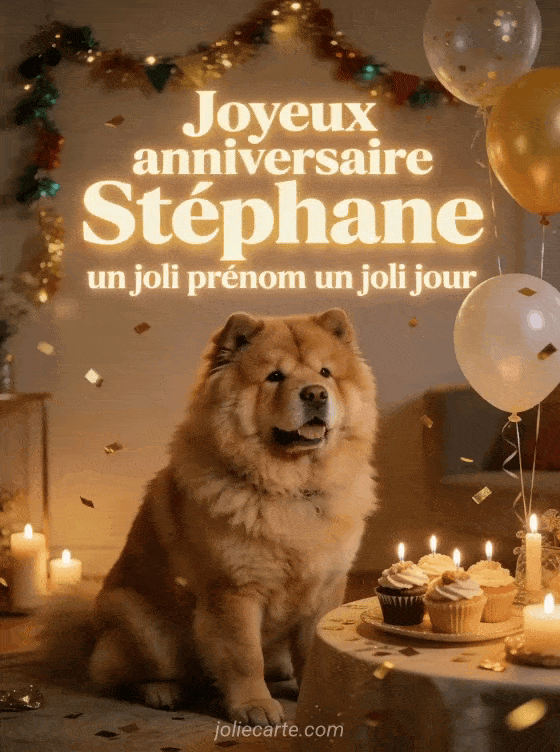 Joyeux anniversaire Stéphane - Joyeux anniversaire stephane image