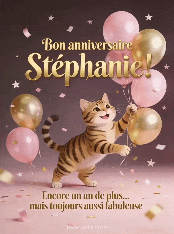 Joyeux anniversaire Stephanie - Bon anniversaire stephanie