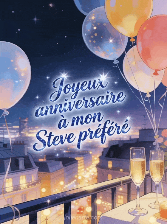 Joyeux anniversaire Steve - Joyeux anniversaire steve gif