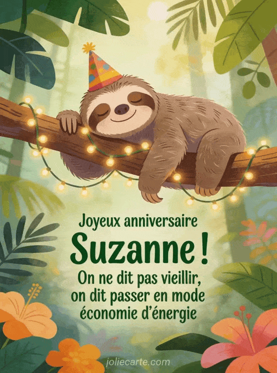 Joyeux anniversaire Suzanne - Joyeux anniversaire suzanne humour