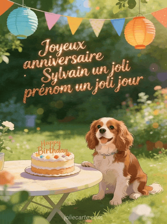 Joyeux anniversaire Sylvain - Joyeux anniversaire sylvain image