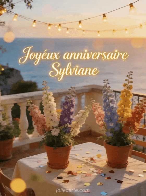 Joyeux anniversaire Sylviane - Joyeux anniversaire sylviane image
