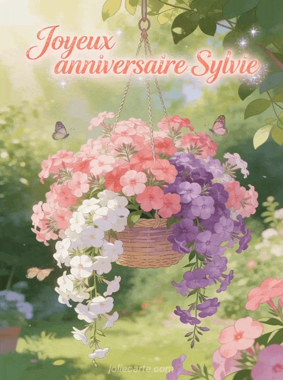 Joyeux anniversaire Sylvie - Joyeux anniversaire sylvie fleurs
