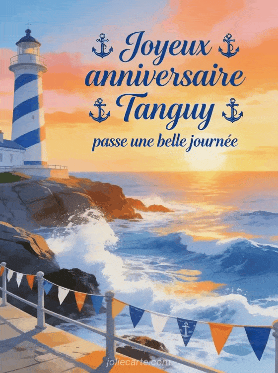 Joyeux anniversaire Tanguy - Joyeux anniversaire tanguy gif anime