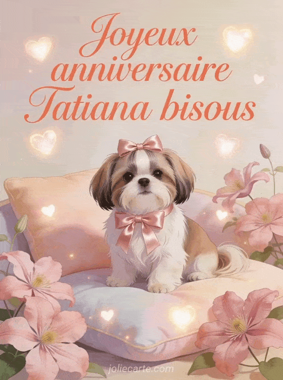 Joyeux anniversaire Tatiana - Joyeux anniversaire tatiana bisous