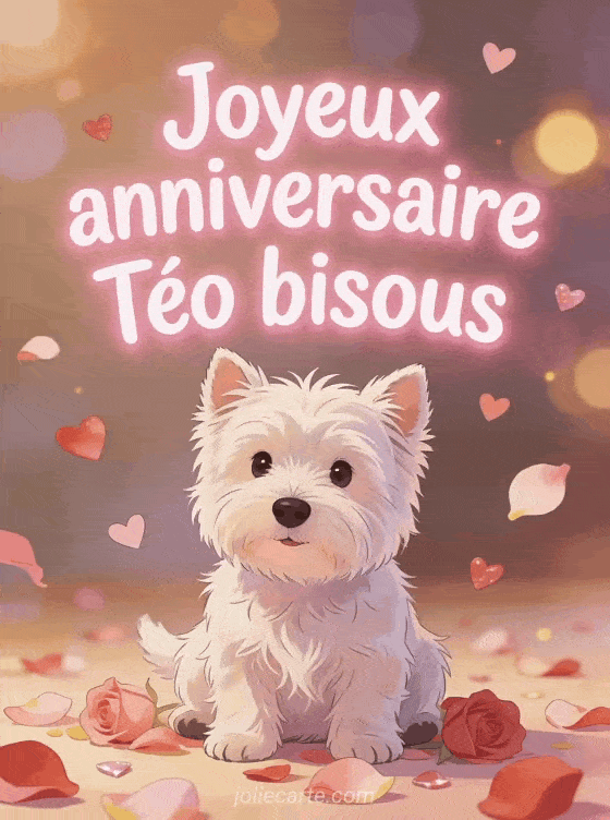 Joyeux anniversaire Téo - Joyeux anniversaire teo bisous
