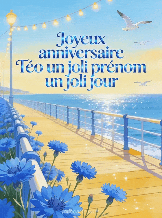 Joyeux anniversaire Téo - Joyeux anniversaire teo image