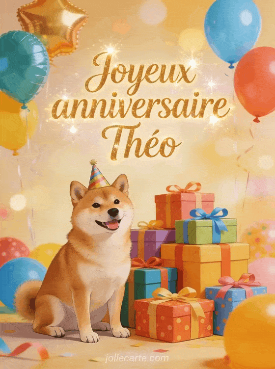 Joyeux anniversaire Théo - Joyeux anniversaire theo image