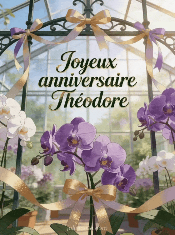 Joyeux anniversaire Théodore - Carte joyeux anniversaire theodore