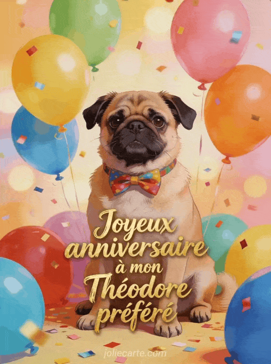 Joyeux anniversaire Théodore - Joyeux anniversaire theodore gros bisous