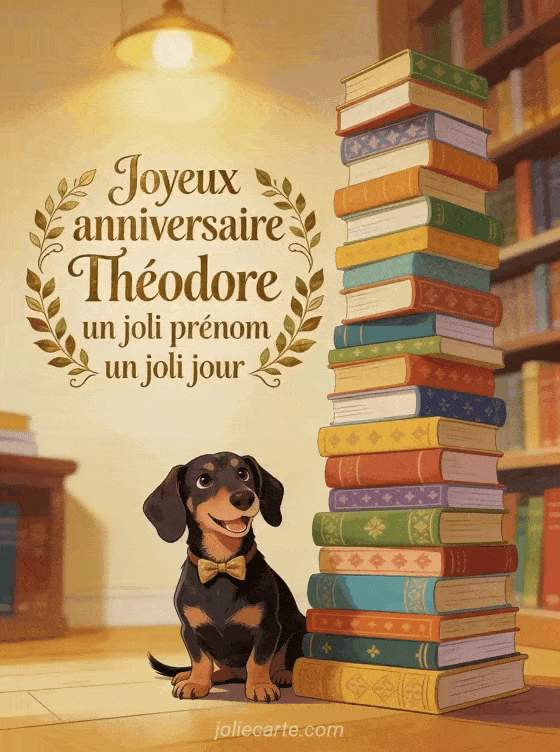 Joyeux anniversaire Théodore - Joyeux anniversaire theodore gif anime