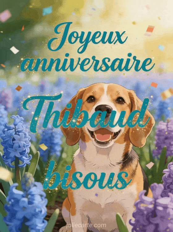 Joyeux anniversaire Thibaud - Joyeux anniversaire thibaud bisous