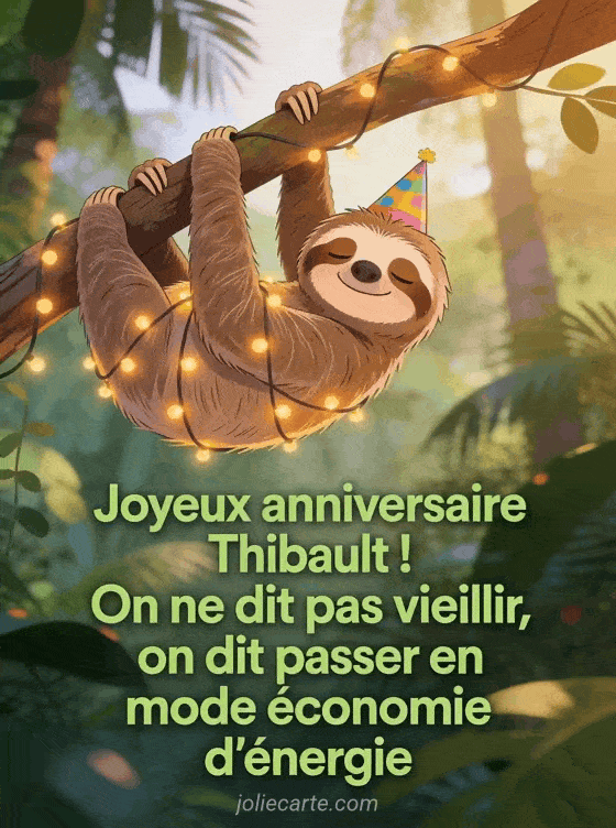 Joyeux anniversaire Thibault - Thibault humour
