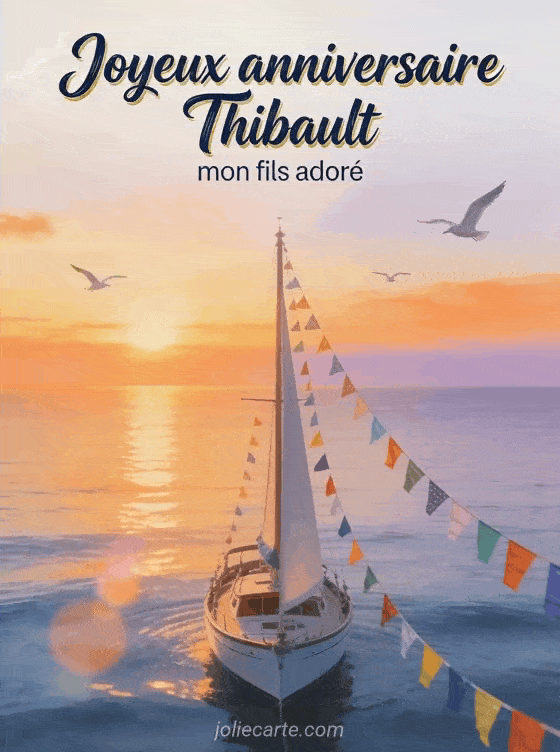 Joyeux anniversaire Thibault - Joyeux anniversaire thibault mon fils