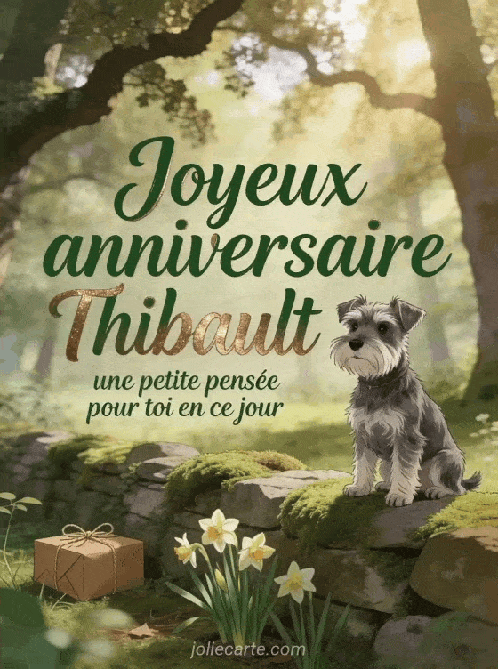 Joyeux anniversaire Thibault - Joyeux anniversaire thibault gros bisous