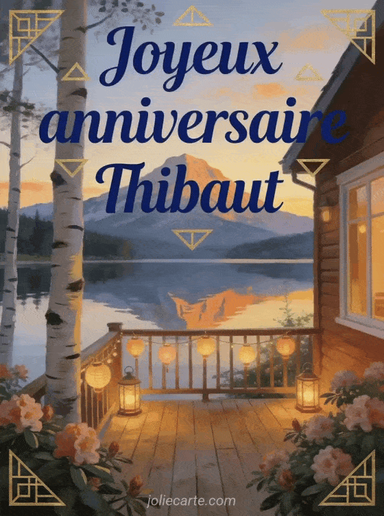 Joyeux anniversaire Thibaut - Joyeux anniversaire thibaut image