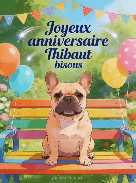 Joyeux anniversaire Thibaut - Joyeux anniversaire thibaut bisous