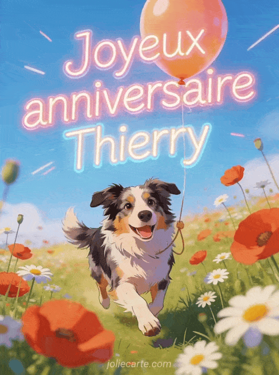 Joyeux anniversaire Thierry - Joyeux anniversaire thierry gif