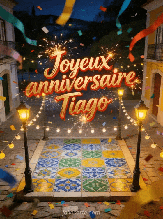 Joyeux anniversaire Tiago - Joyeux anniversaire tiago image