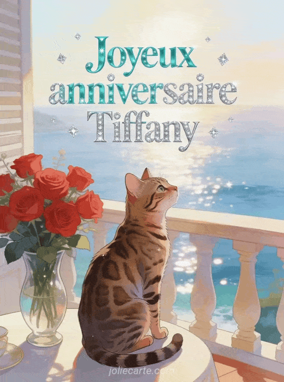 Joyeux anniversaire Tiffany - Joyeux anniversaire tiffany gif