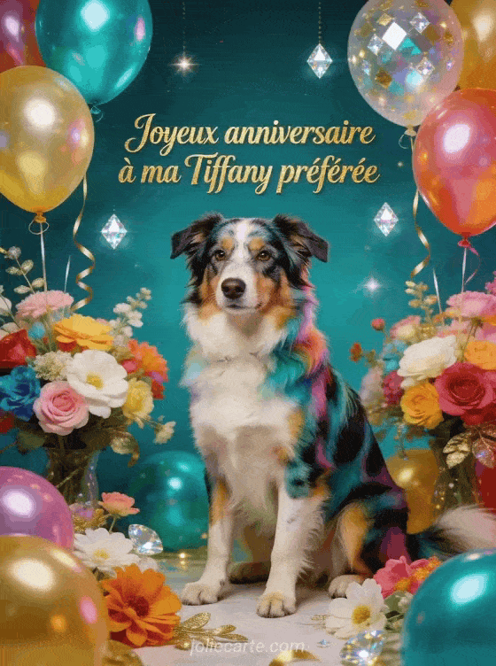 Joyeux anniversaire Tiffany - Joyeux anniversaire tiffany bisous