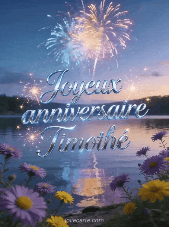 Joyeux anniversaire Timothé - Joyeux anniversaire timothe gif