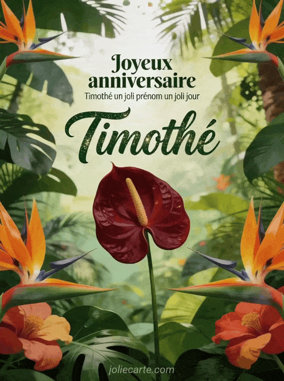 Joyeux anniversaire Timothé - Joyeux anniversaire timothe image