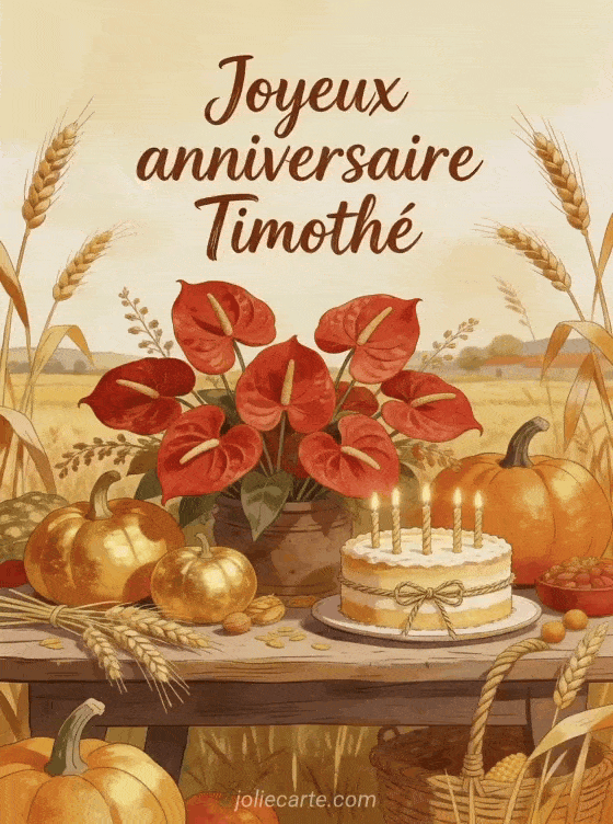 Joyeux anniversaire Timothé - Joyeux anniversaire timothe fleurs