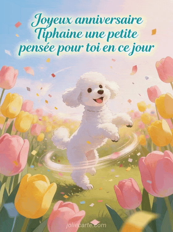 Joyeux anniversaire Tiphaine - Joyeux anniversaire tiphaine gif anime