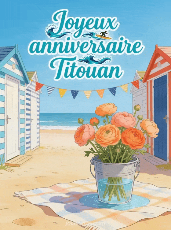 Joyeux anniversaire Titouan - Carte joyeux anniversaire titouan gratuite