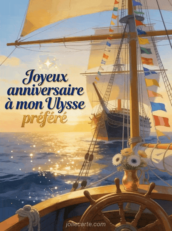 Joyeux anniversaire Ulysse - Joyeux anniversaire ulysse gros bisous