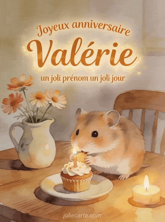 Joyeux anniversaire Valérie - Carte joyeux anniversaire valerie gratuite