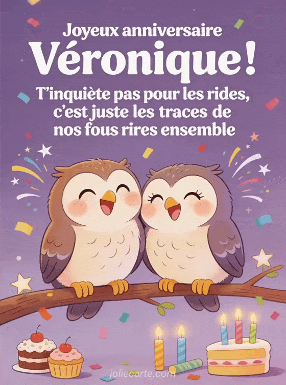 Joyeux anniversaire Veronique - Veronique rigolo