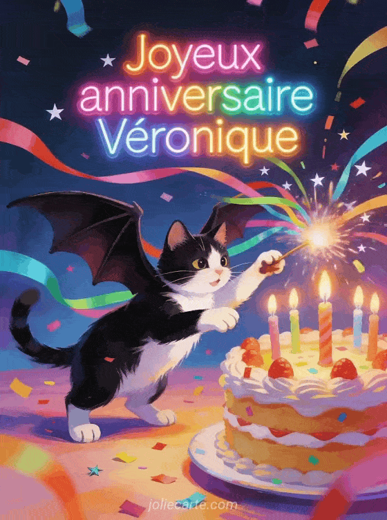 Joyeux anniversaire Véronique - Joyeux anniversaire veronique gif